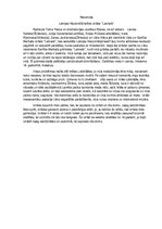 Konspekts 'Recenzija izrādei "Latvieši"', 1.