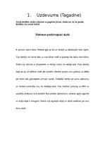 Konspekts 'Zelta stunda 3.klase Darbības vārds (tagadne, pagātne, nākotne, nenoteiksme)', 10.