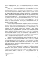 Eseja 'Transnistria’s Dependence on Russia as the Main Obstacle for Moldova´s Territori', 9.