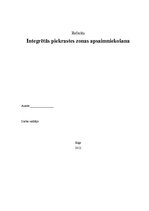 Referāts 'Integrētās piekrastes zonas apsaimniekošana', 1.
