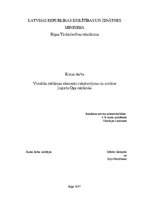Referāts 'Vizuālās reklāmas elementu raksturojums un nozīme jogurta "Oga" reklāmās', 1.