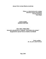 Referāts 'Žaks Ibērs (1890.-1962.), koncerts saksofonam ar orķestri "Concertino da camera"', 1.