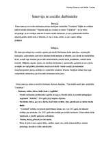 Konspekts 'Intervija ar sociālo darbinieku', 1.