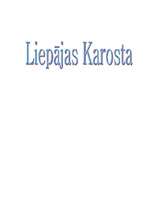 Referāts 'Liepājas Karosta', 1.