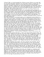 Eseja 'Influence.', 1.