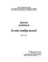 Referāts 'Procesors', 1.