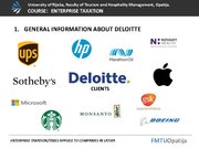 Referāts 'Corporate Taxes', 19.