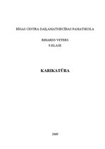 Referāts 'Karikatūras, Gunāra Bērziņa personība un daiļrade', 1.
