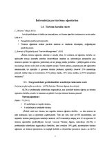 Referāts 'Tūrisma aģentūru sektora raksturojums', 7.