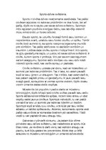 Eseja 'Sports - dzīves svētdiena', 1.