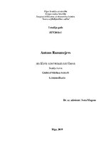 Konspekts 'Iekšējās kontroles sistēmas', 1.