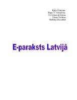 Referāts 'E-paraksts Latvijā', 1.