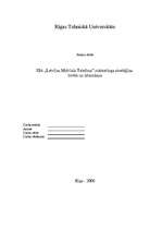 Referāts 'SIA "LMT" mārketinga stratēģijas izvēle un īstenošana', 1.