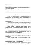 Konspekts 'Vēbera racionalizācija', 1.