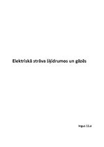 Konspekts 'Elektriskā strāva šķidrumos, gāzēs un citur', 1.