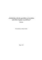 Konspekts 'Sabiedrisko attiecību speciālists un žurnālists: sadarbības iespējas un problēma', 1.