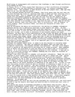 Eseja 'Recollection: Fact or Fiction?', 1.