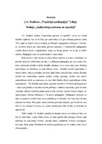 Konspekts 'J.A.Students "Vispārīgā paidagoģija" 2.daļa. Nodaļa "Audzinātāja persona un apst', 1.