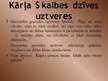Prezentācija 'Kārlis Skalbe', 9.