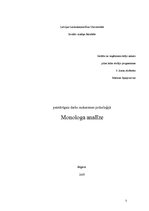 Eseja 'Skolnieces monologa analīze', 5.
