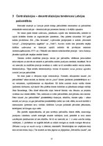 Referāts 'Centralizāciju - decentralizāciju ietekmējošie aspekti Latvijas pirmā līmeņa paš', 10.