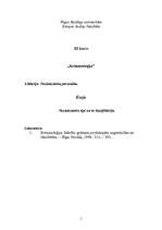 Konspekts 'Noziedznieku tipi un to klasifikācija', 1.