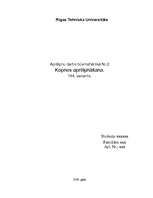 Konspekts 'Kopnes aprēķināšana', 1.