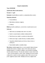 Konspekts 'Integrēta rotaļnodarbība. Mana tuvākā apkārtne', 1.