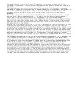 Eseja 'A Strong Essay on how the Great Gatsby Is Affected by the Way It Is Written in t', 1.