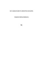 Prakses atskaite 'Prakses dienasgrāmata internajā nodaļā', 1.