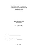 Prakses atskaite 'Prakses atskaite a/s "Swedbank"', 1.