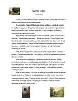 Konspekts 'Kārlis Hūns', 1.