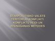 Prezentācija 'Starptautisko valsts teritoriju konflikti', 1.