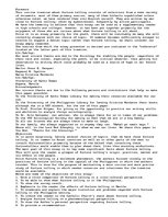 Eseja 'Fortune Telling: Can Towns Go Crazy', 1.