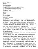 Eseja 'Fortune Telling: Can Towns Go Crazy', 2.