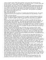 Eseja 'Fortune Telling: Can Towns Go Crazy', 3.