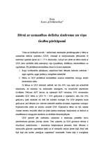 Eseja 'Bērni ar uzmanības deficīta sindromu un viņu tiesību pārkāpumi', 1.