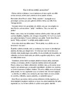 Eseja 'Kas ir dzīves mērķis un nozīme? Jānis Poruks "Pērļu zvejnieks"', 1.