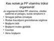 Prezentācija 'PP vitamīns - niacīns jeb nikotīnskābe', 11.