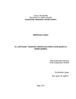 Eseja 'AS "SEB Banka" sabiedrisko attiecību loma darbā ar mērķa grupām un daļējām publi', 1.