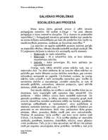 Referāts 'Bērnu socializācijas problēmu risinājums latviešu pedagogu darbos', 10.
