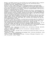 Eseja 'The 1970s Were Disastrous for European Integration. Discuss', 2.