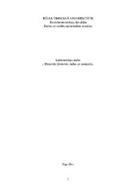 Konspekts 'Civilā aizsardzība, otrais laboratorijas darbs', 1.