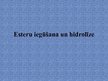 Prezentācija 'Esteri', 1.