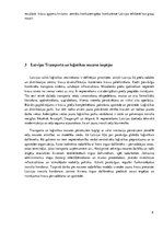 Referāts 'Transporta, loģistikas un pārvadājumu uzņēmumu darbība Latvijā', 8.
