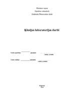 Referāts 'Ķīmijas laboratorijas darbi', 1.
