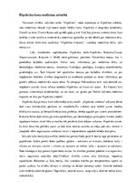 Eseja 'Hipokrāta loma medicīnas attīstībā', 1.