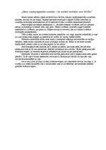 Eseja 'Sekot vispārpieņemtām normām – tas nozīmē ierobežot savu brīvību', 1.