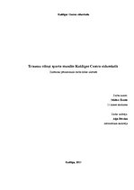 Referāts 'Traumu cēloņi sporta stundās', 1.