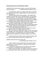 Eseja 'Zentas Mauriņas atziņas', 1.